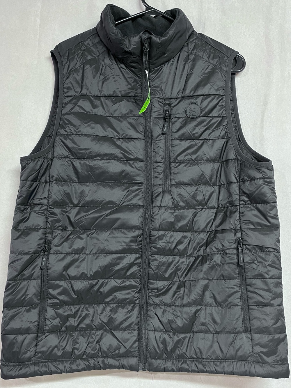 Bench NWT Men's Quilted Black Lightweight Vest - Layering NWT